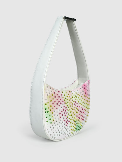 Blanc Hobo Bag