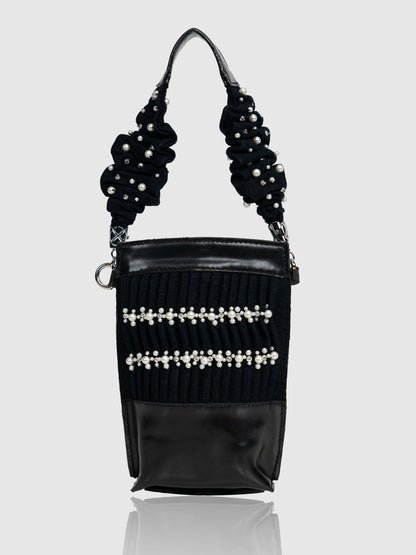 Pearl Mobile Bag - Black