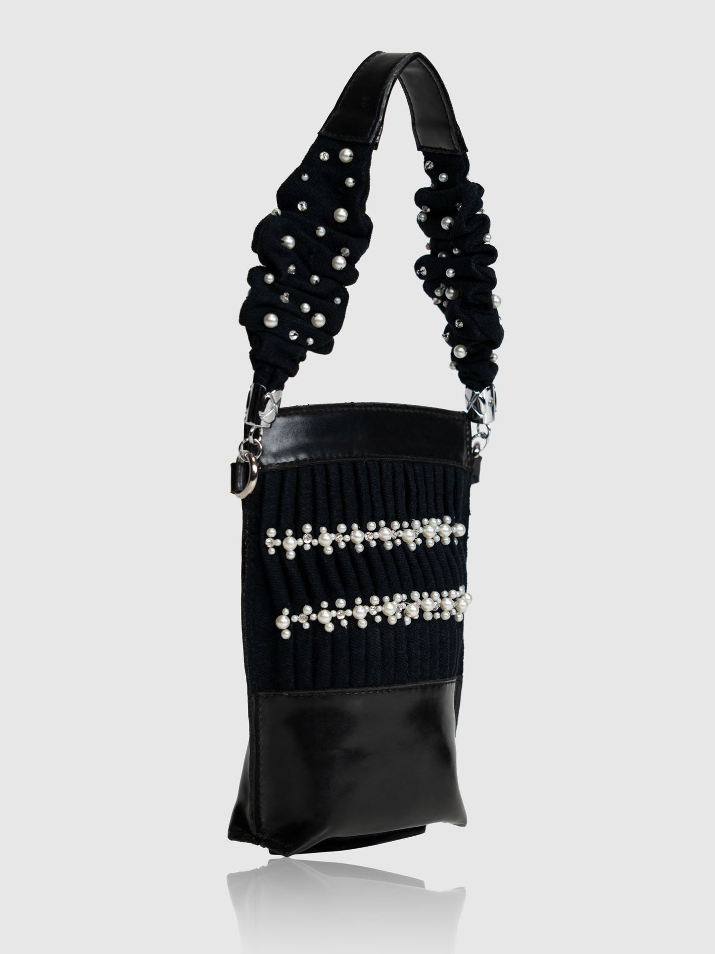 Pearl Mobile Bag - Black