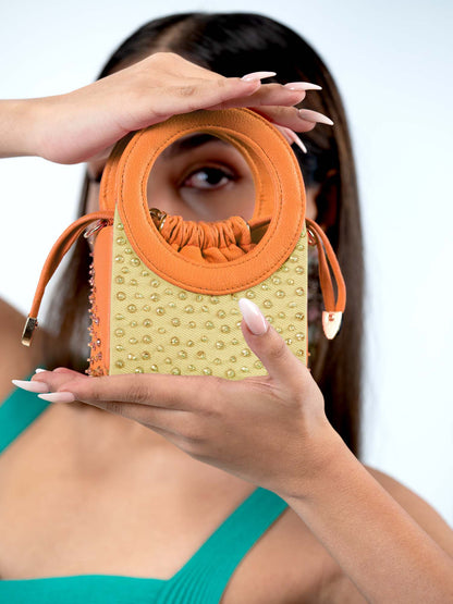 Mini Lime Orange Bag