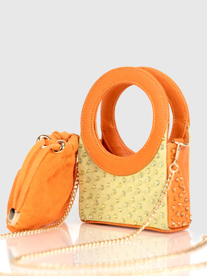Mini Lime Orange Bag
