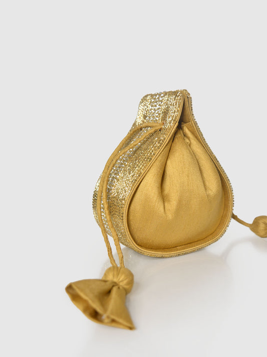 Gold Modak Potli