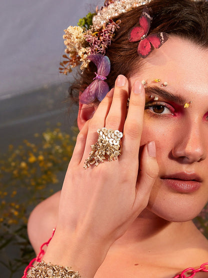 SYLMARA WHITE RING - House of Doro