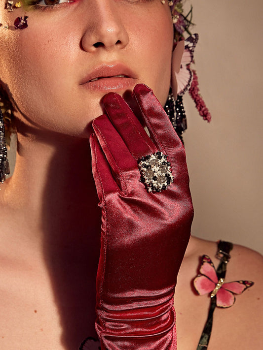 NOELLA BLACK RING - House of D’oro