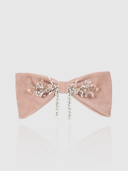 Cashmere Beige Bow