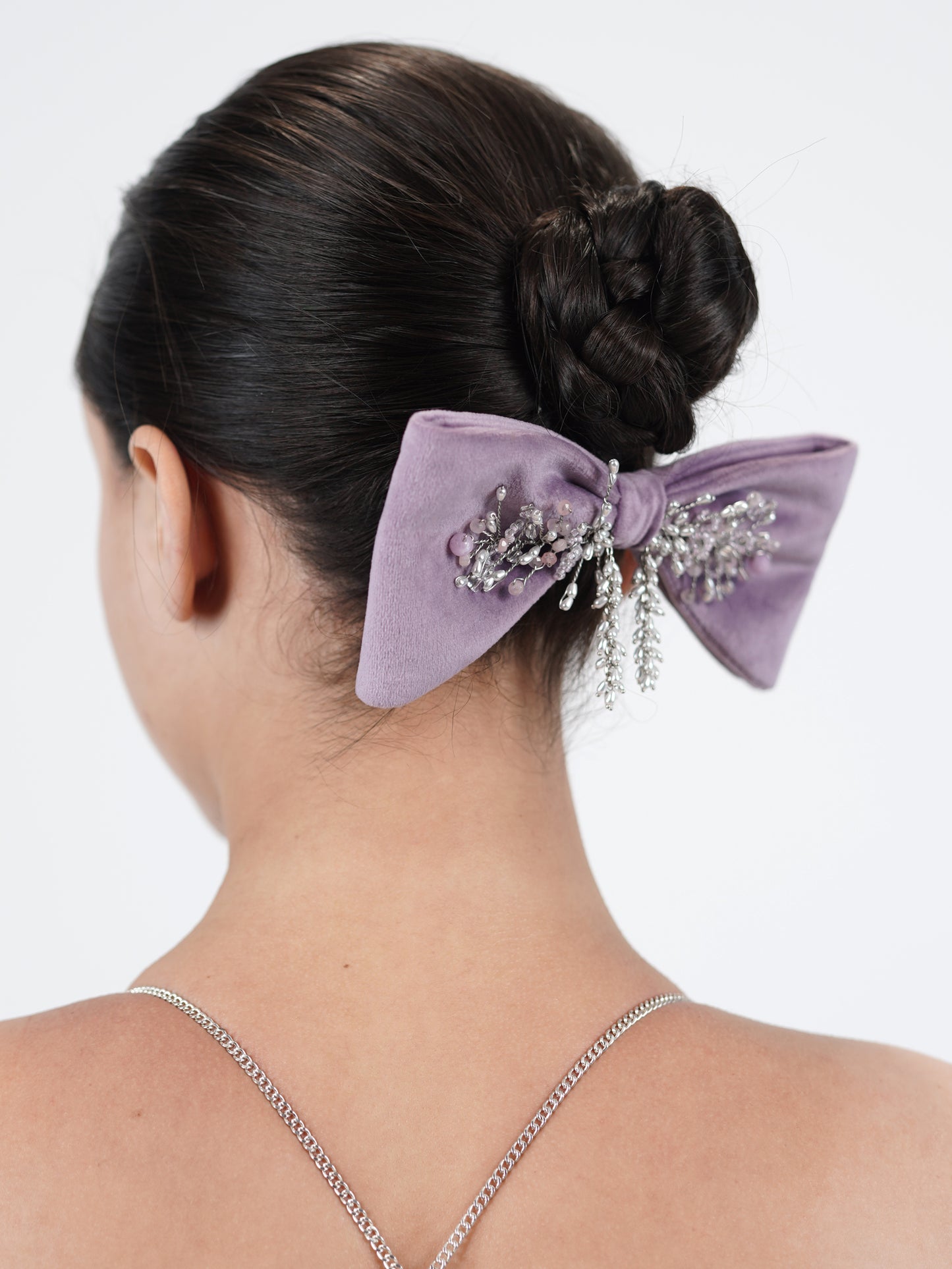 Amethyst Adorn Bow