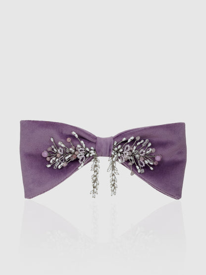 Amethyst Adorn Bow