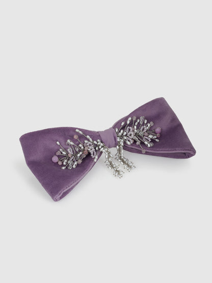 Amethyst Adorn Bow