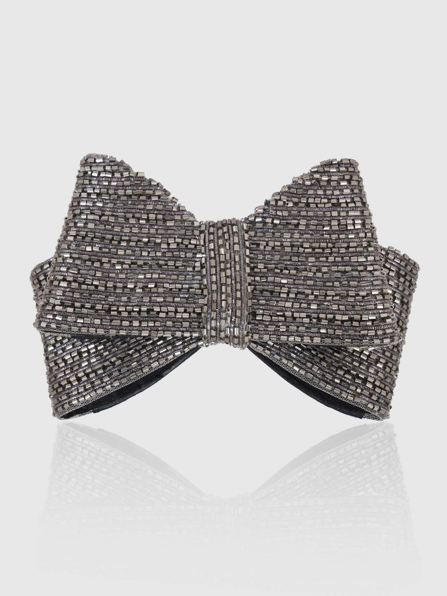 Grandiose Hair Bow - Black