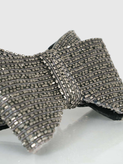 Grandiose Hair Bow - Black