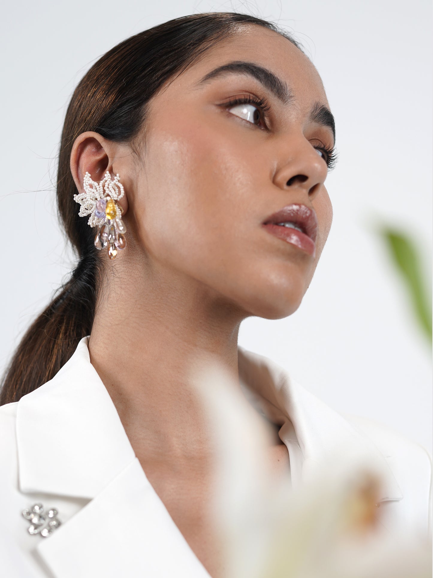 Prismatic Petal Earrings