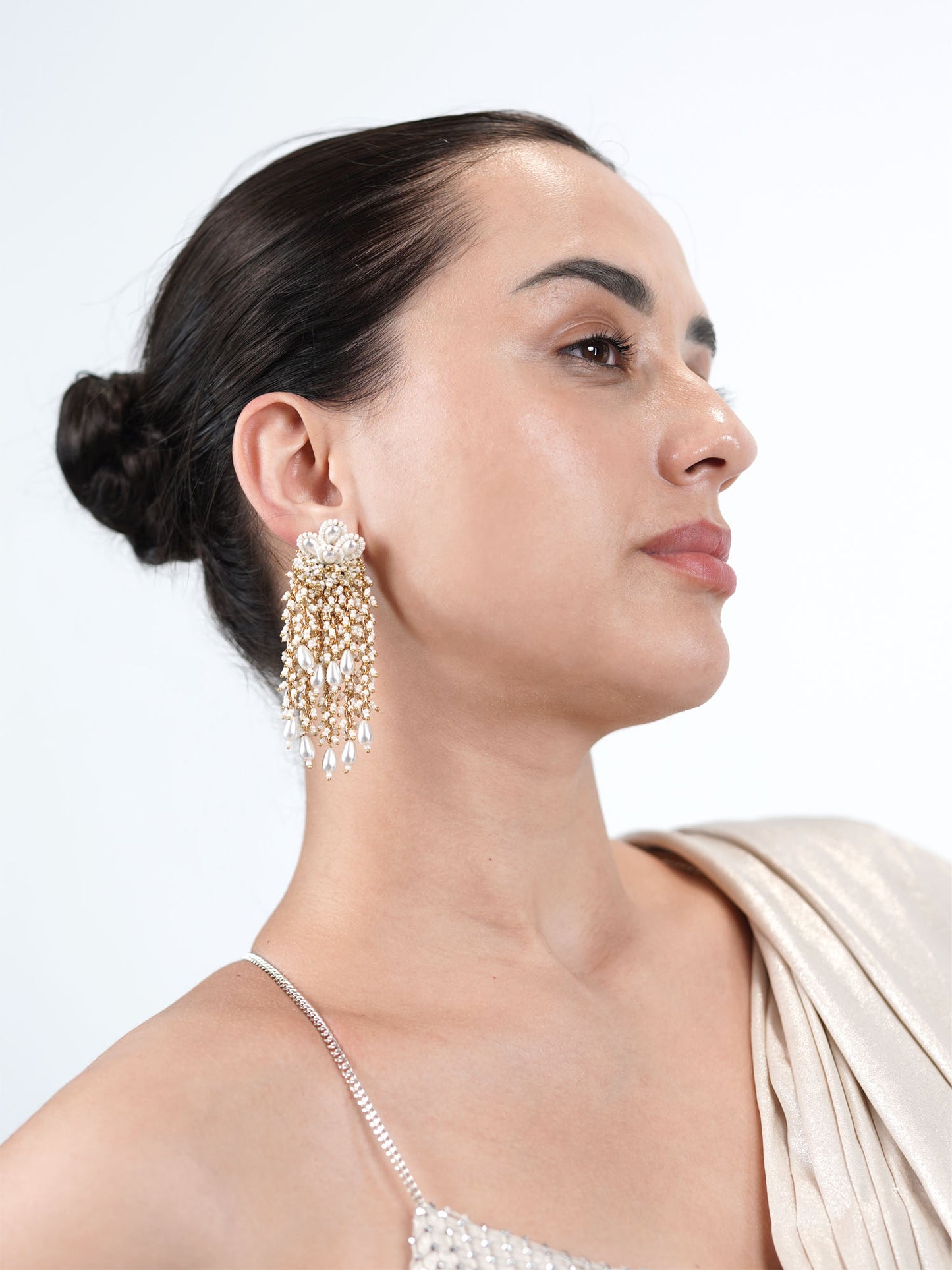 Pearlized Elegance Earrings