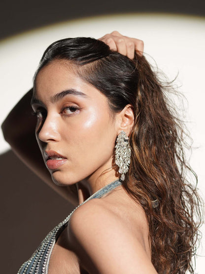 Silver Frost Earrings