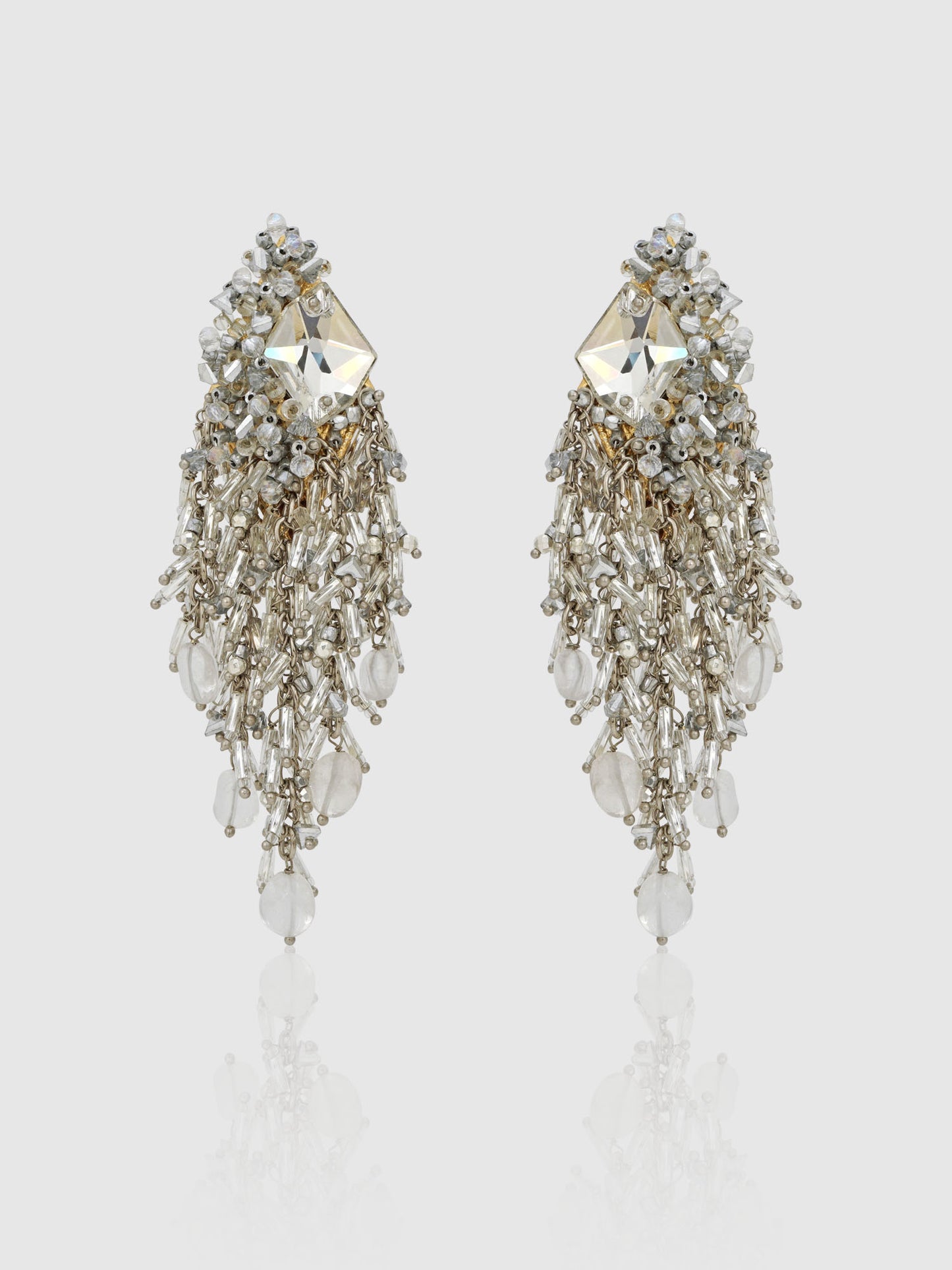 Silver Frost Earrings
