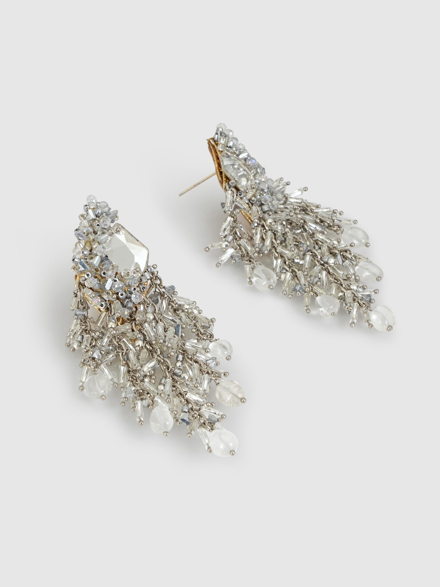 Silver Frost Earrings