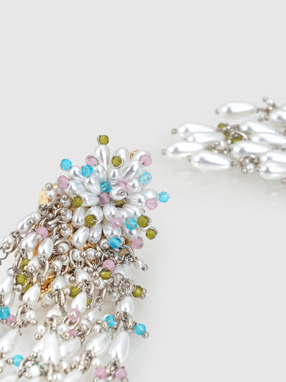 Multicolour Luster Drop Earrings