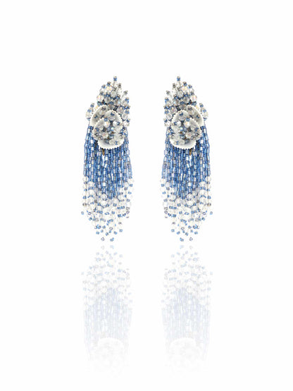 Blue Nigella Earrings
