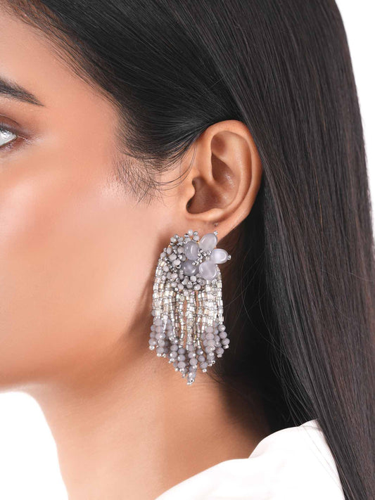 Coral Cascade Earrings