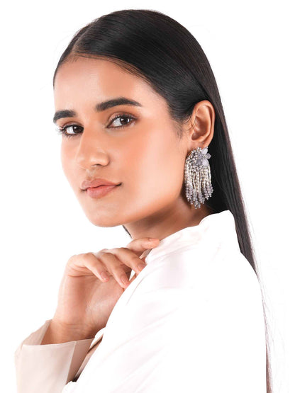 Coral Cascade Earrings