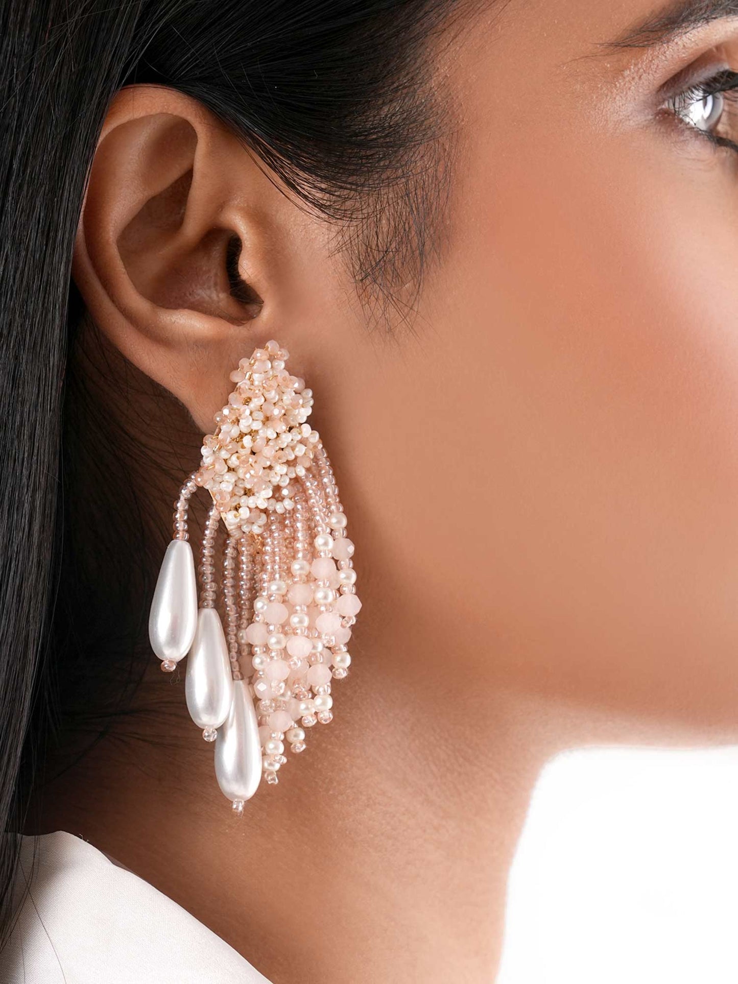 Nectarine Peach Earrings