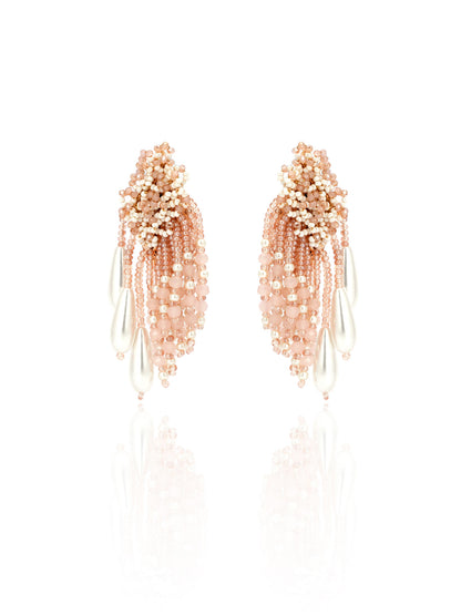 Nectarine Peach Earrings