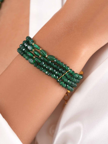 Euphemia Green Bracelet