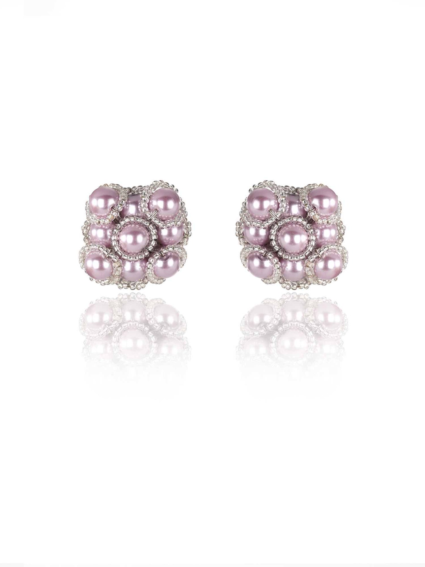 Kwan Lilac Studs