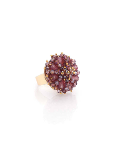 Fiona Wine Finger Ring