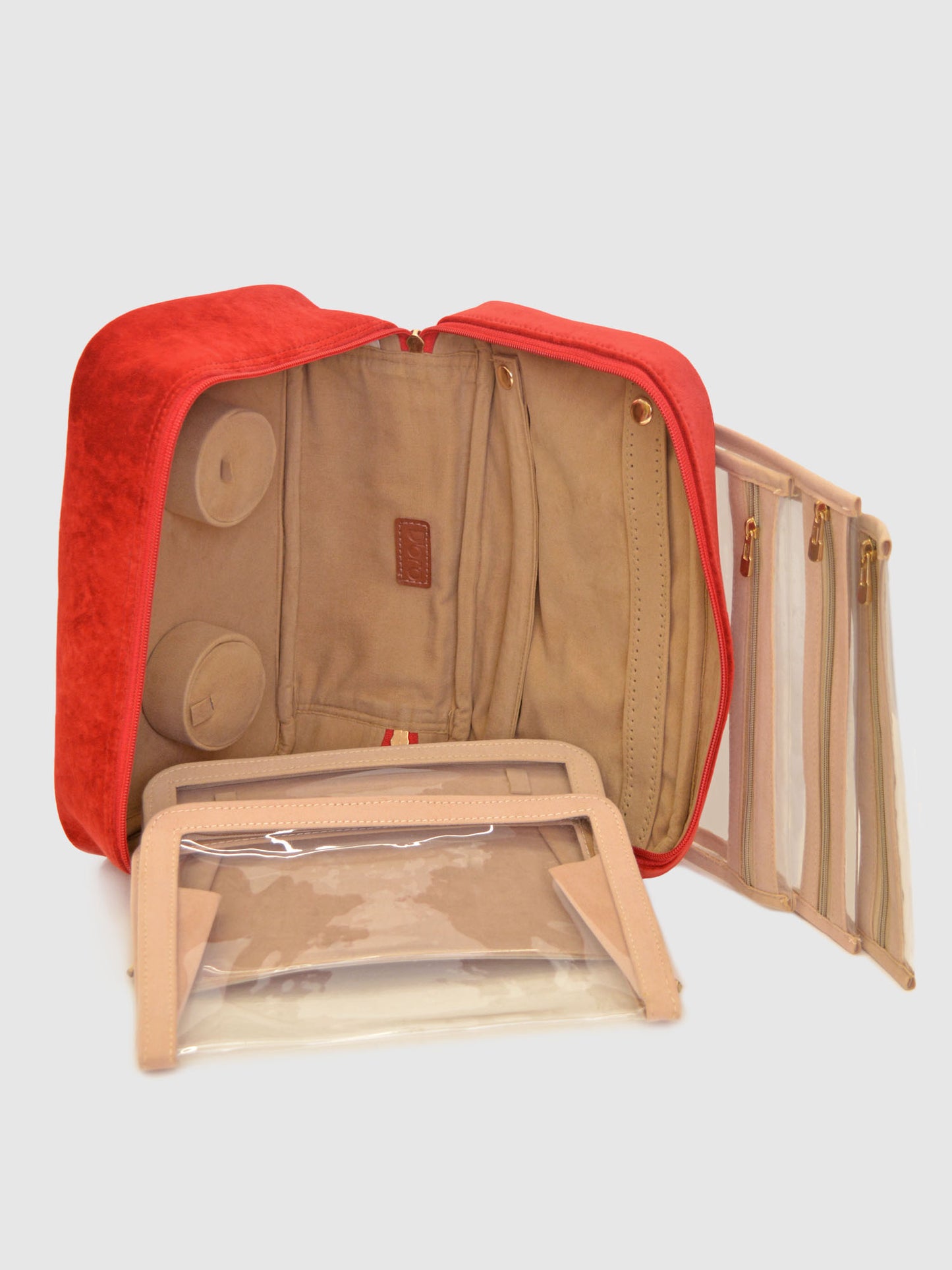 Hot Red jewel nest organiser