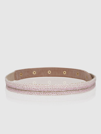 Marshmallow Pink Waist Belt