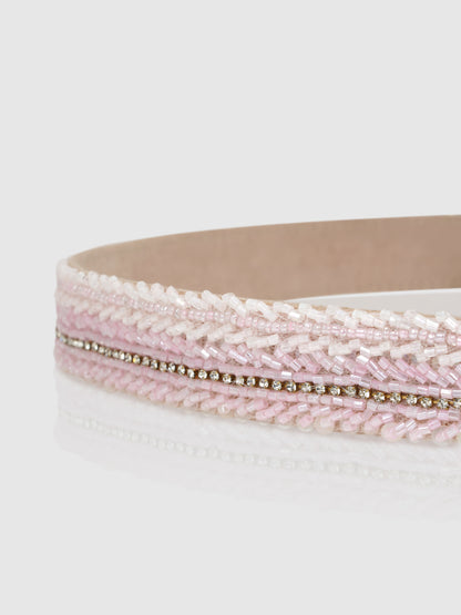 Marshmallow Pink Waist Belt