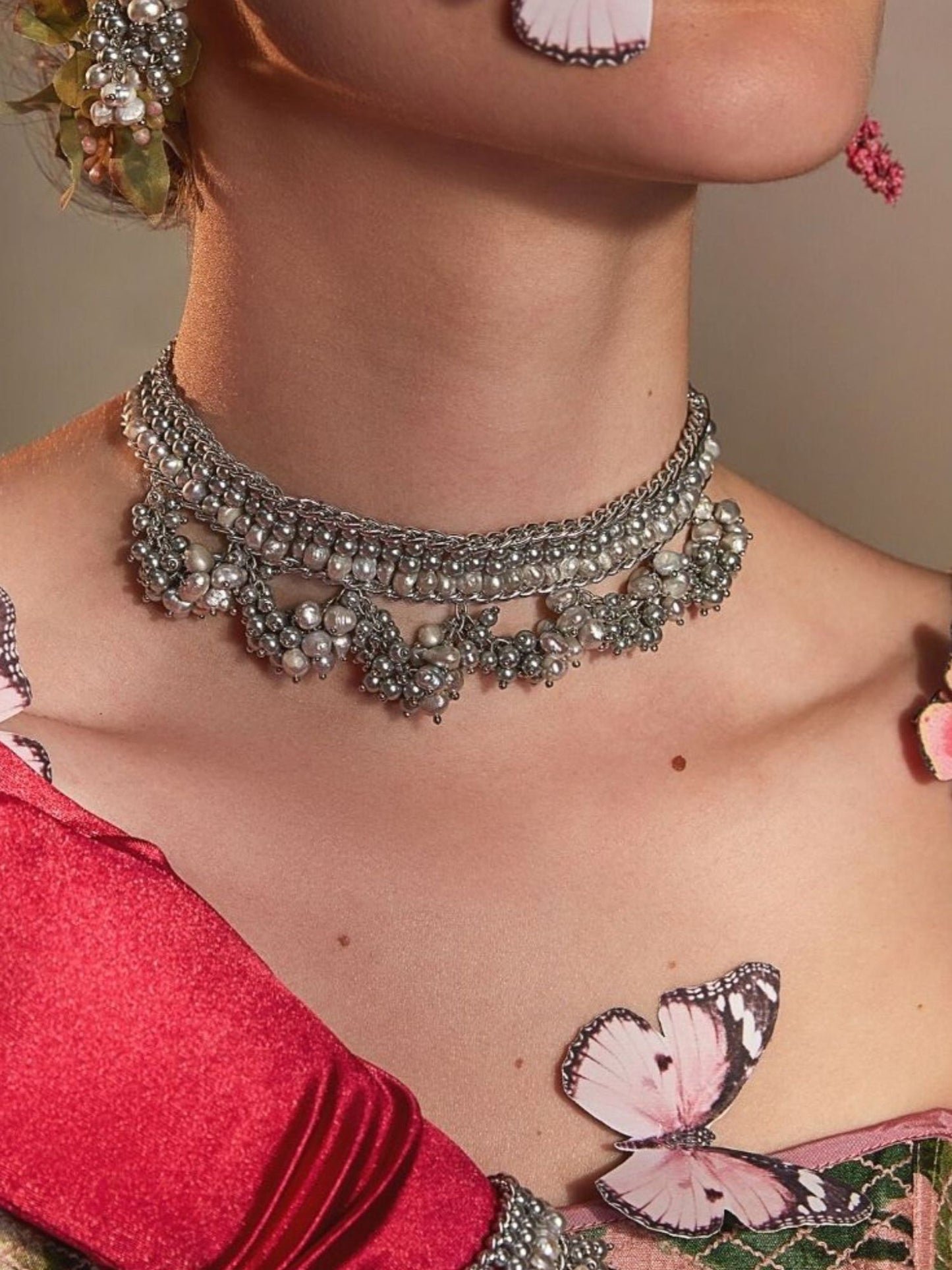 Fenella Silver Choker