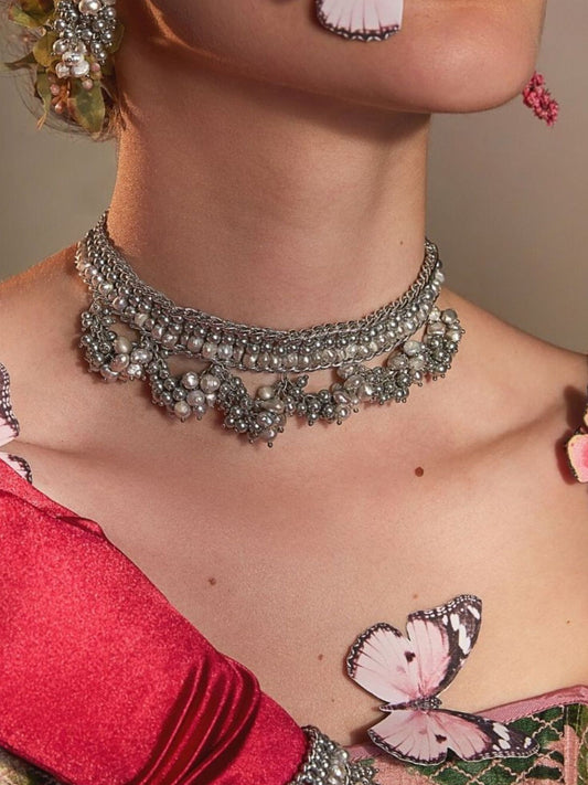 Fenella Silver Choker