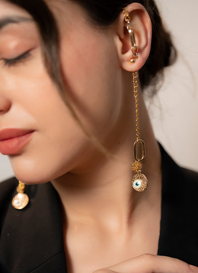 Latest Gold Stud Earrings Designes For Ladies