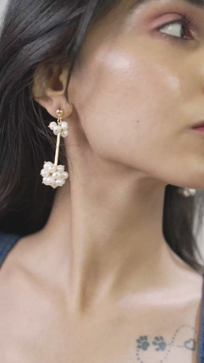 Boujee Pearl Earrings