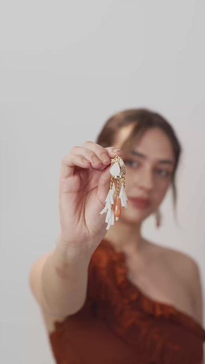 Lustrous Whisper Earrings