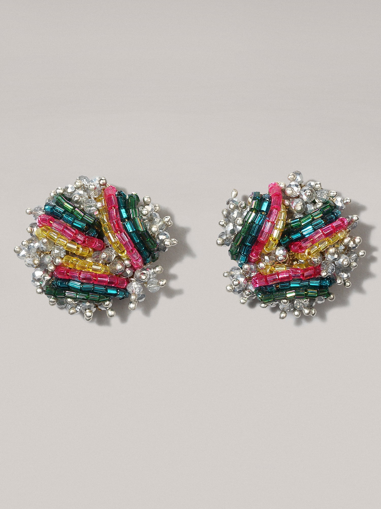 HIBISCUS RAINBOW STUDS - House of D’oro