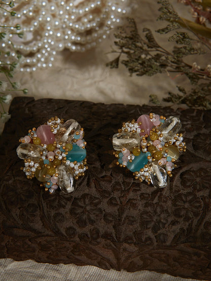 COSMMEA STUDS EARRINGS - House of Doro