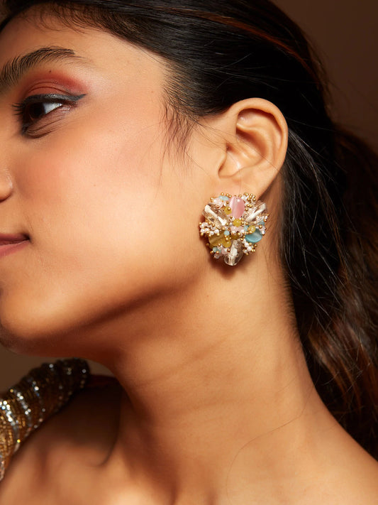 COSMMEA STUDS EARRINGS - House of Doro