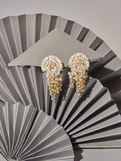 LORVANA WHITE STUDS - House of Doro
