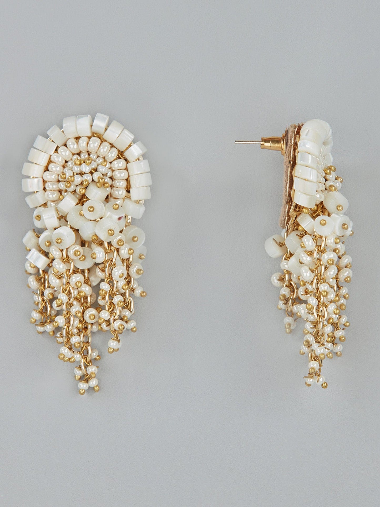 LORVANA WHITE STUDS - House of Doro