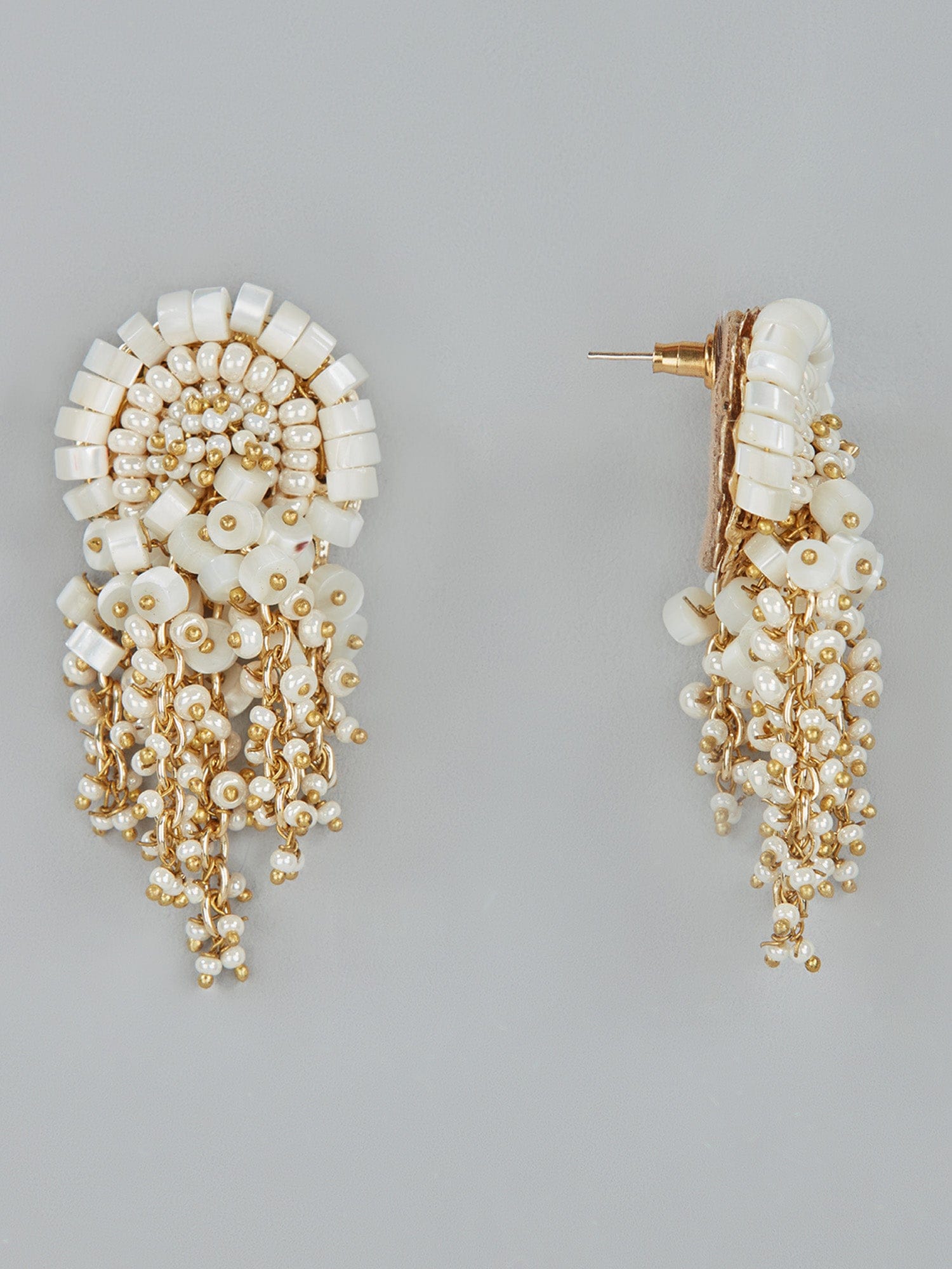 LORVANA WHITE STUDS - House of Doro