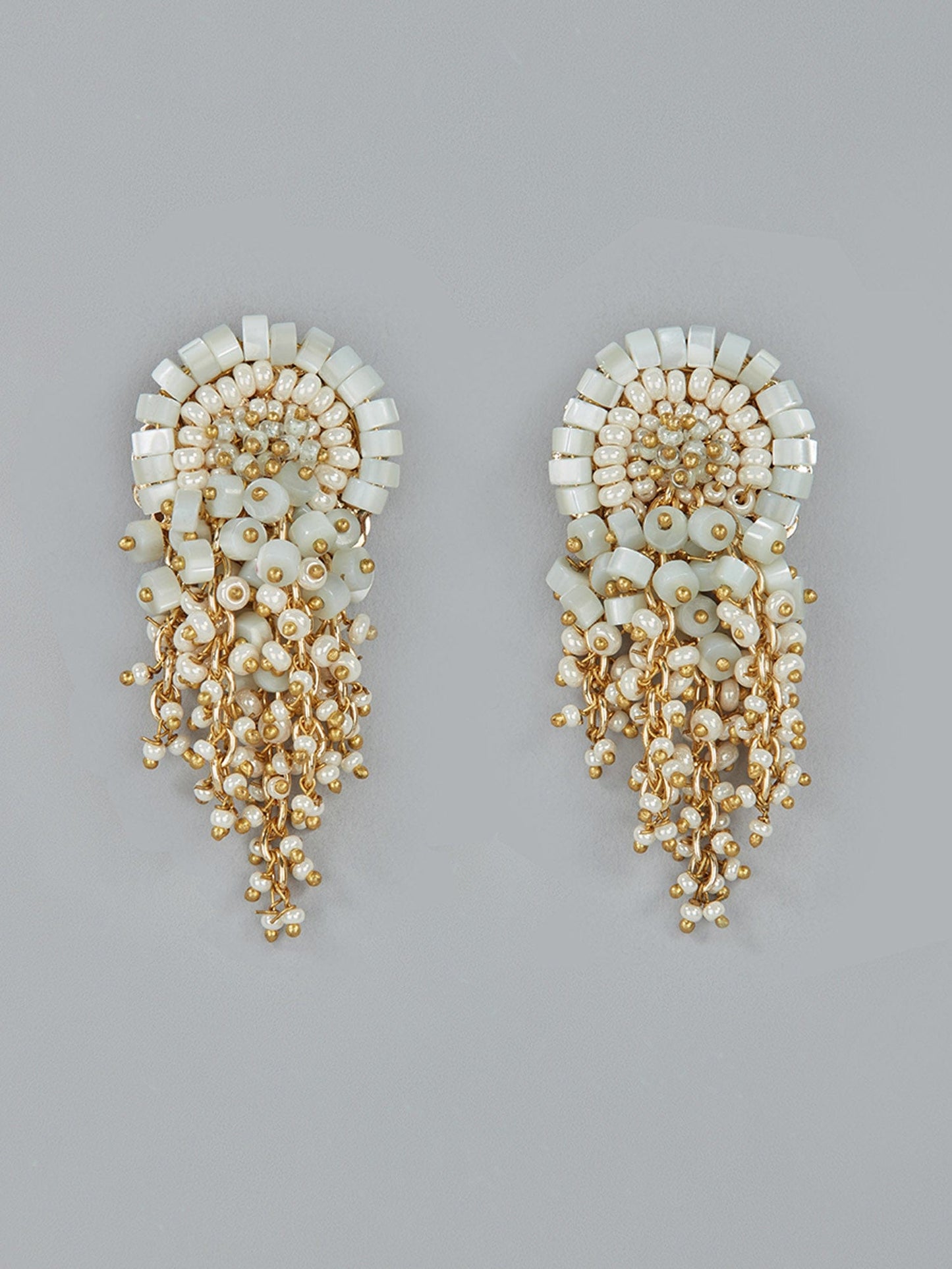 QUINLYNN GREEN STUDS - House of D’oro