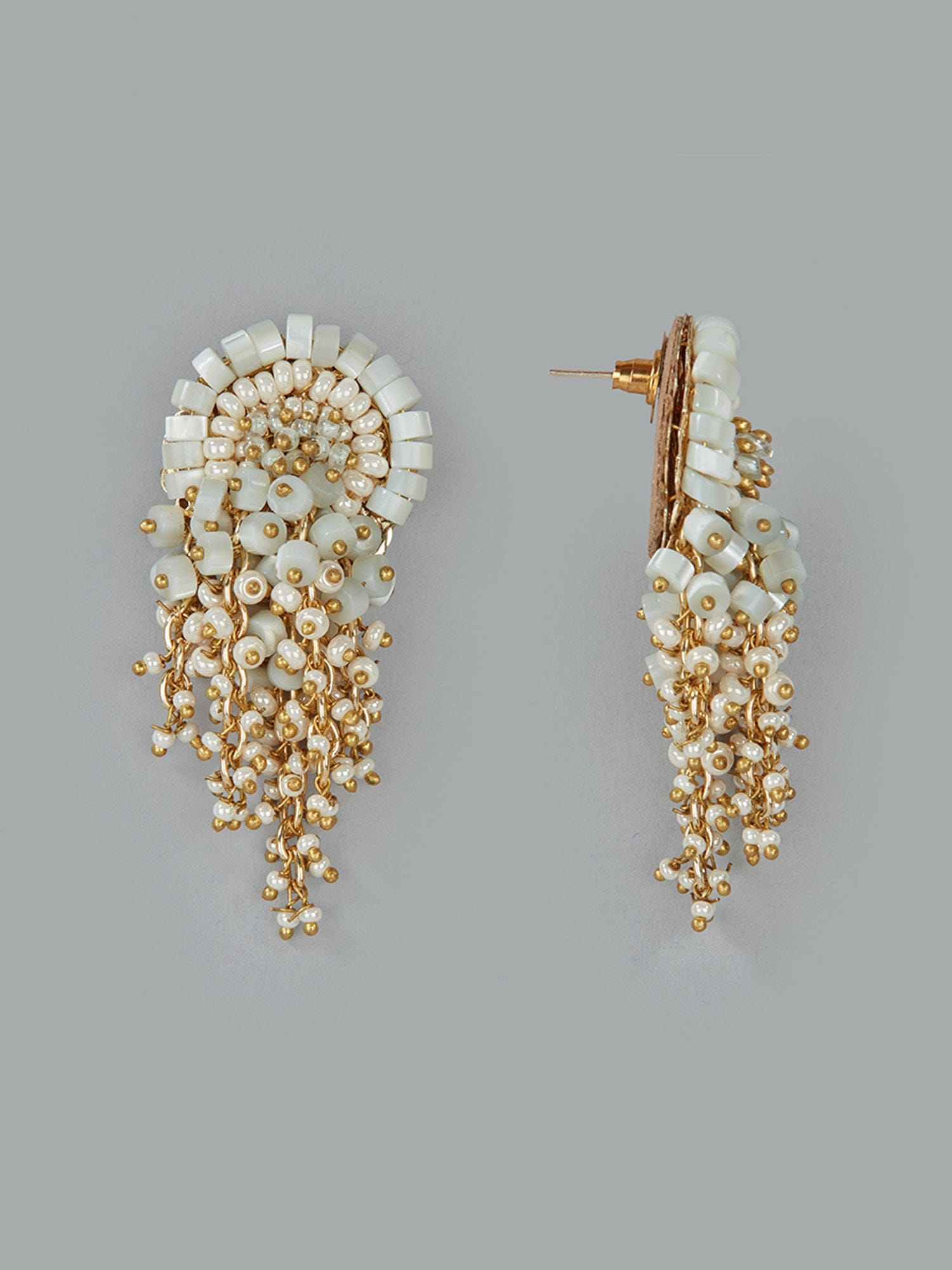 QUINLYNN GREEN STUDS - House of D’oro