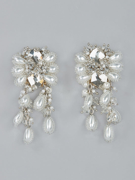 JOLENA SILVER STUDS - House of D’oro