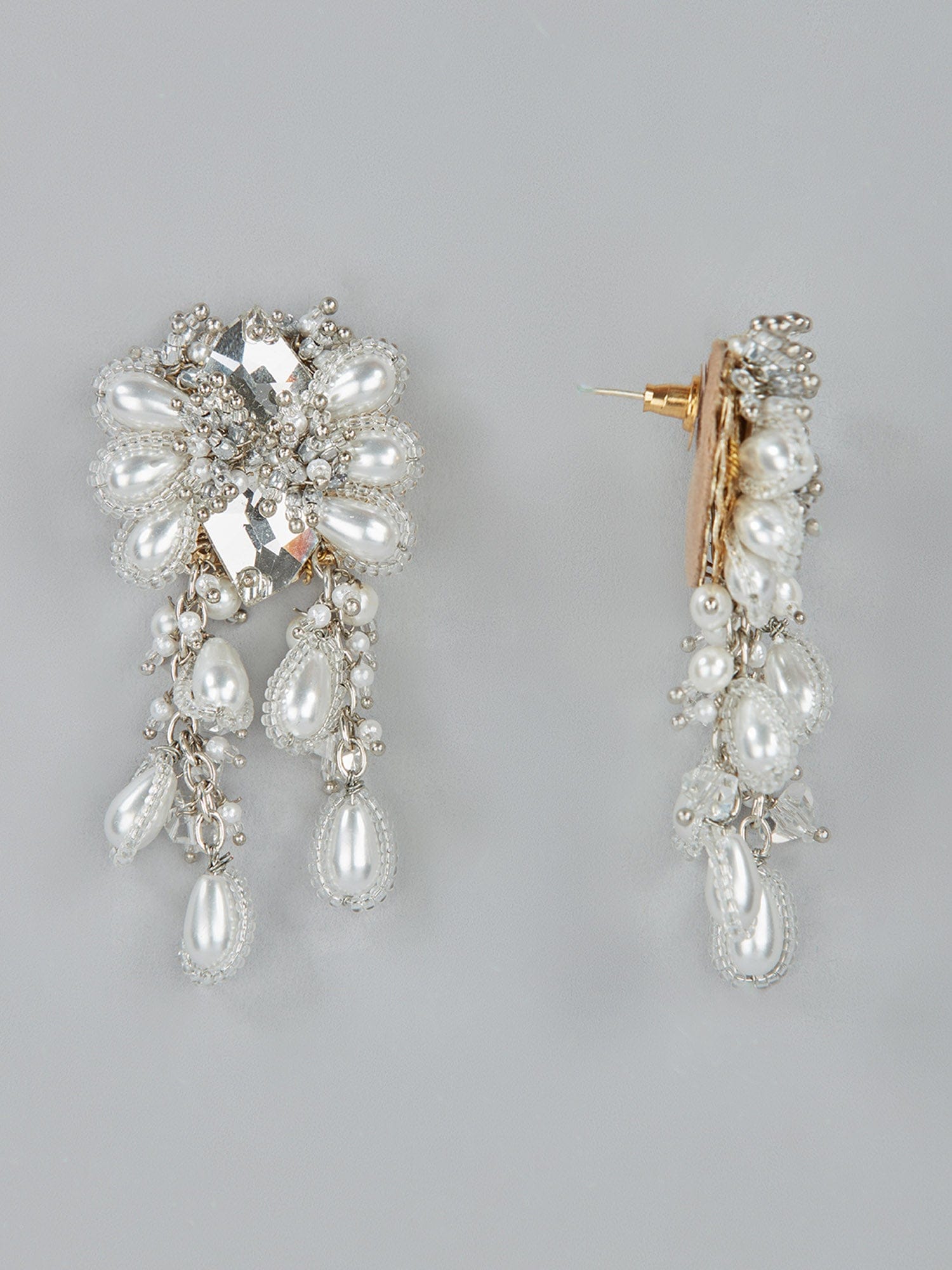 JOLENA SILVER STUDS - House of D’oro