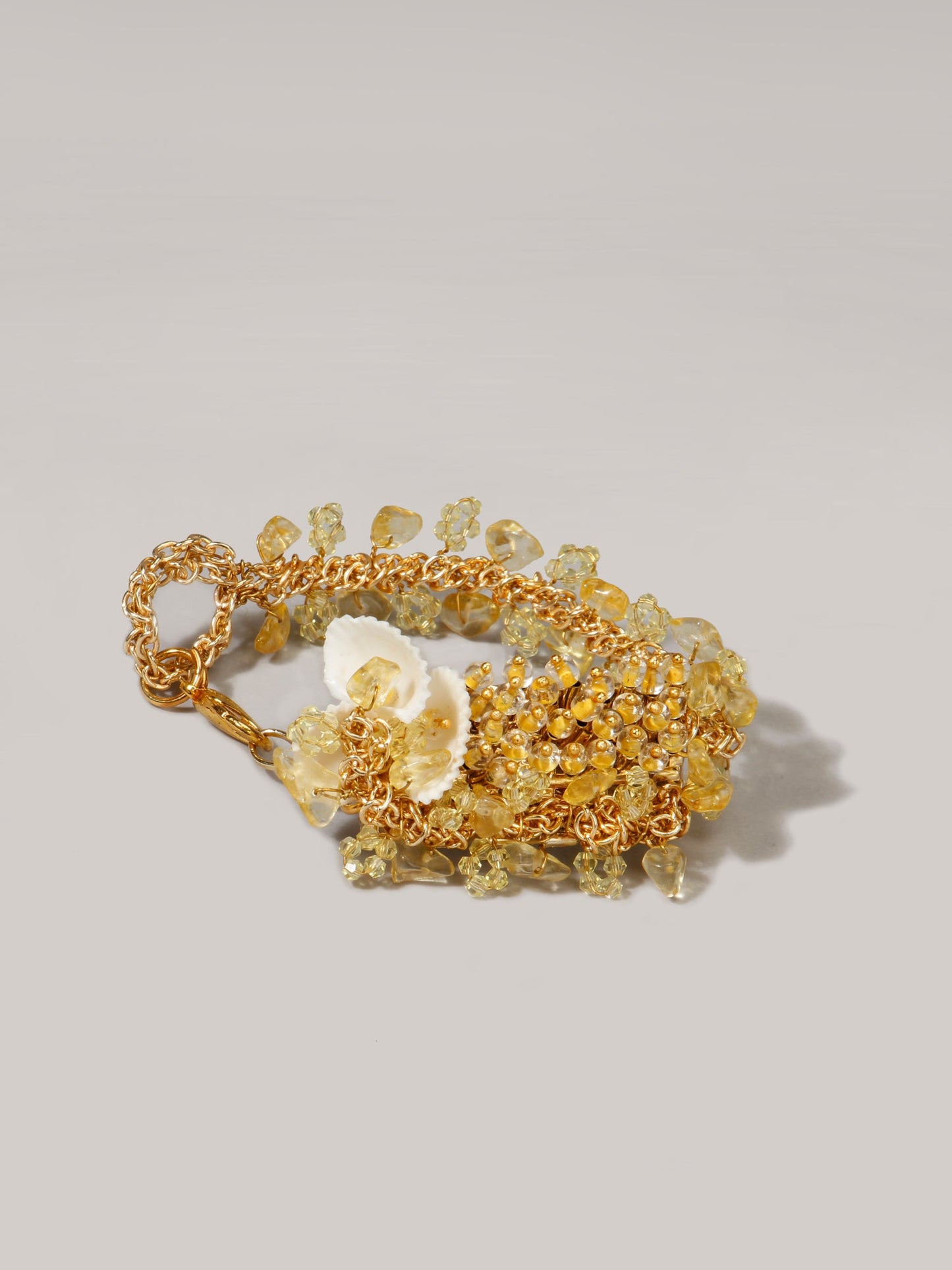 CLIVIA BEIGE BRACELET - House of Doro