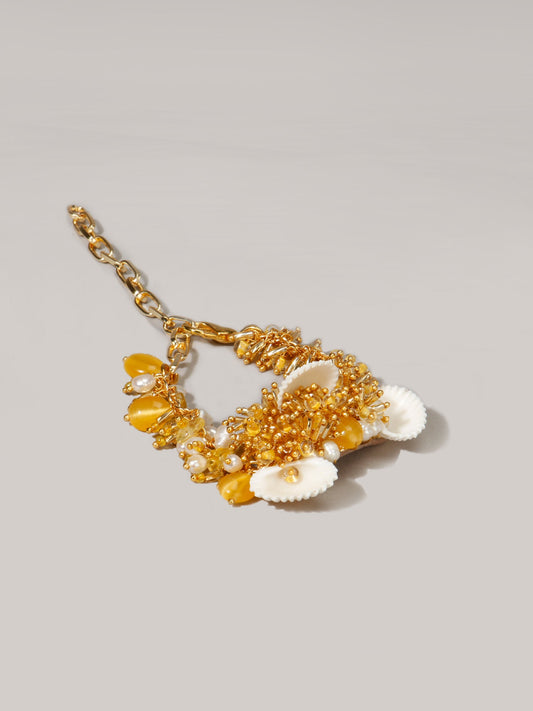 PLUMERIA BEADED BRACELET - House of Doro