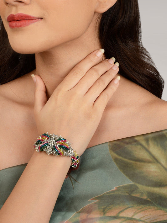 HIBISCUS RAINBOW BRACELET - House of Doro