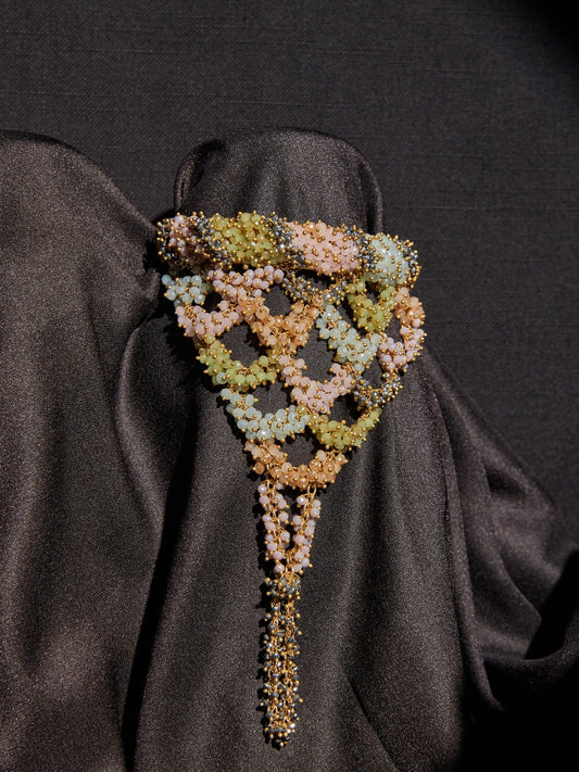 MARINDA COLOURED HAND HARNESS - House of Doro